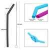 Reusable Clear Silicone Straws for Toddlers & Kids - 12 pcs Flexible Short Drink 6.7" Straws for 6-12 oz Yeti/Rtic/Ozark Tumblers & 4 Cleaning Brushes - BPA Free, Eco-Friendly,no Rubber Tast view 3