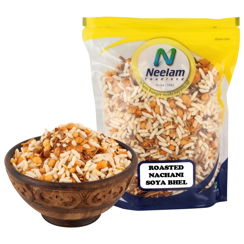 Neelam Foodland Roasted Nachani SOYA Bhel 400g