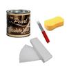 PMPEARL Chocolate Wax 600gm with Waxing Stripes and Waxing Spatula + Sponge view 1
