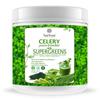 The Yogi Celery Juice Powder with Supergreens & Daily Superfoods Immunity Booster - 250gms Antioxidant and Detox Drink with (Organic Wheat Grass, Alfalfa, Barley Grass, Spinach, Spirulina, Moringa, Chlorella and Ashwagandha) view 1