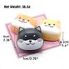 2 Pack Cute Contact Lens Cases, Shiba Inu Contact Lens Soak Storage Box, Portable Pink Contact Lens Holder with Tweezers for Travel Kit (Black) view 4