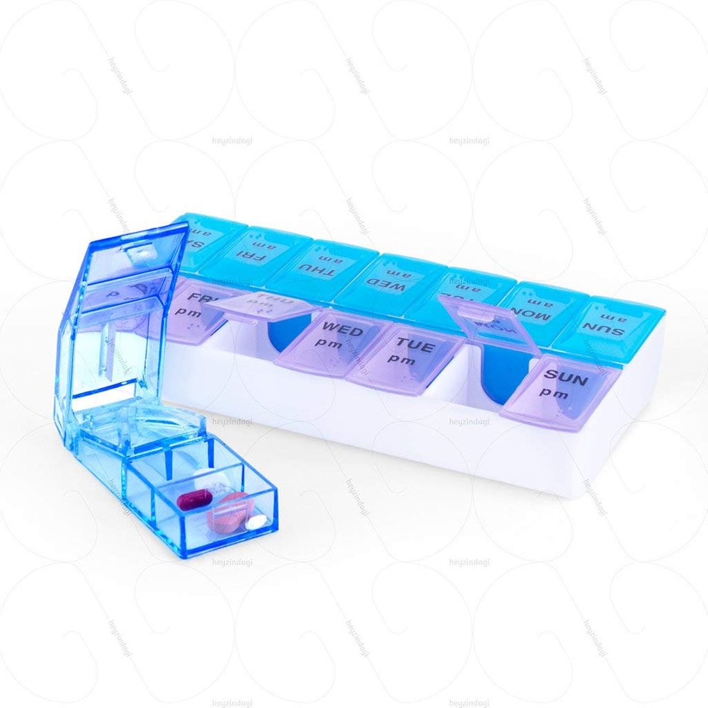 Aktive lif w Pill cutter and weekly 2 x 7 Pill box