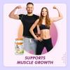 HealthyHey Organic Raw Pea & Rice Protein Powder -100% Plant Protein Powder Gluten free (Unflavoured - 1 Kg) view 4