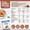 MYFITNESS Peanut Butter Chocolate Flavour, Smooth 1.25kg | 22g Protein | Tasty & Healthy Nut Butter Spread | Vegan | Cholesterol Free & Gluten Free | Zero Trans Fat | Creamy Peanut Butter view 2