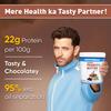 MYFITNESS Peanut Butter Chocolate Flavour, Smooth 1.25kg | 22g Protein | Tasty & Healthy Nut Butter Spread | Vegan | Cholesterol Free & Gluten Free | Zero Trans Fat | Creamy Peanut Butter view 3