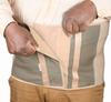 Wonder Care Plus Size Bariatric Abdominal Binder Obesity Girdle Belt for Overweight Men & Women with Large Belly Big Stomach Waist Compression Wrap (SIZE 4) view 1