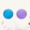 2pcs Silicone Grip Ball Hand Exercise Ball Therapy Balls for (Blue and Purple) view 3