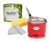 BREEPREE Waxing Kit/Wax Kit Combo Includes (Automatic Wax Heater +Wax + Wax Strips + Wax Spatula+ Sponge) (Aloe Vera) view 1