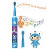 Replacement Toothbrush Heads for OJV Kid's Electric toothbrush Set of 2 (Blue) view 2