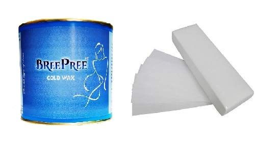 BREEPREE Cold Wax (600gm) with 30 Waxing Strips