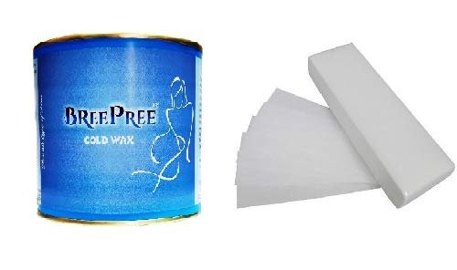 BREEPREE Cold Wax (600gm) with 30 Waxing Strips