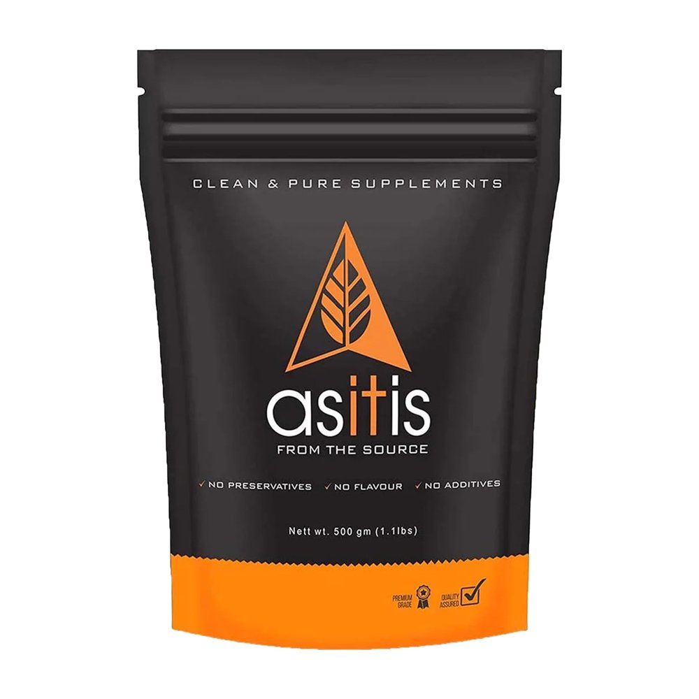 AS-IT-IS Nutrition 100% Soy Protein Isolate, 27g Protein & All 9 EAAs per Serving, Pure Vegan Plant Protein, Zero Cholesterol, Promotes Muscle Growth, Designed as Meal Supplement - Unflavoured, Single Ingredient with Zero Adulteration- 500g (16 servi