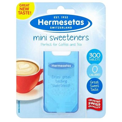 Hermesetas Zero Calories 300 Minis Sweetener Tablets, 4.2g