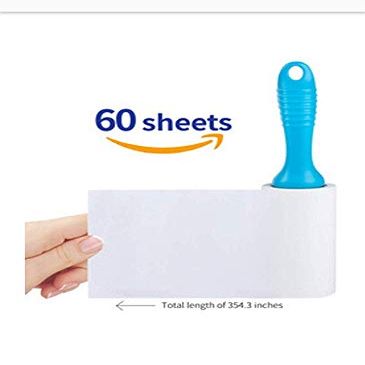 Bites Hair and Lint Remover Roller - 3 Rolls (60 Sheets per Roll)