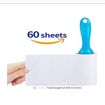 Bites Hair and Lint Remover Roller - 3 Rolls (60 Sheets per Roll)