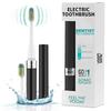 Voom Sonic Go 1 Series Travel Electric Toothbrush | Battery Operated Toothbrush for Adults & Kids, Dentist Recommended, Portable w/ 2 Minute Timer (Black) view 1