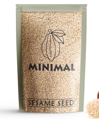 minimal Organic Whole White Sesame Seed/Whie Till, 500G