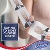 Joe Biden Toilet Paper Roll - Funny Political Novelty Gag Gift - 3 Ply Bathroom Tissue 200 Sheets in Each Roll - Laugh Out Loud Joke with Image Printed on Every Sheet | Hilarious White Elephant Idea view 2