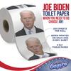 Joe Biden Toilet Paper Roll - Funny Political Novelty Gag Gift - 3 Ply Bathroom Tissue 200 Sheets in Each Roll - Laugh Out Loud Joke with Image Printed on Every Sheet | Hilarious White Elephant Idea view 3