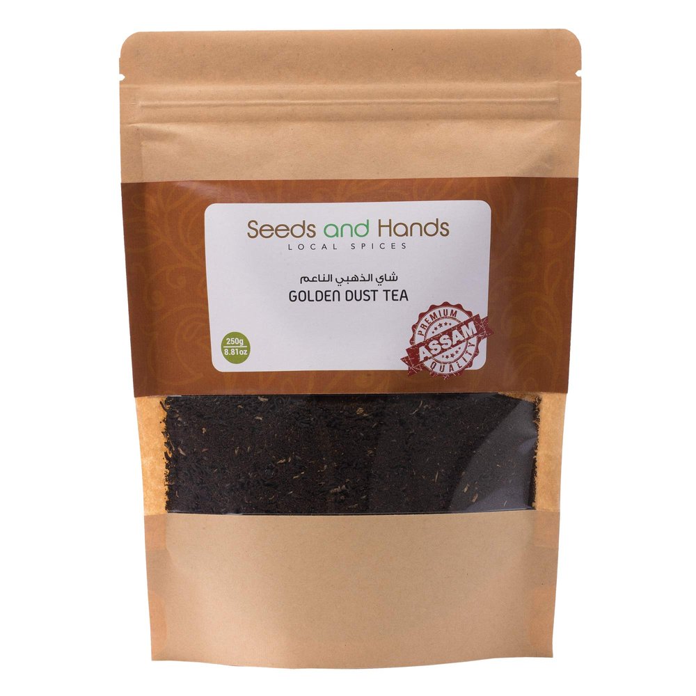 Seeds and Hands Assam Golden Dust Tea Powder [Low Pesticide] (250g)