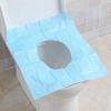Buckle Up Disposable Toilet Seat Covers - Set of 12 - Blue view 2