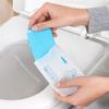 Buckle Up Disposable Toilet Seat Covers - Set of 12 - Blue view 4