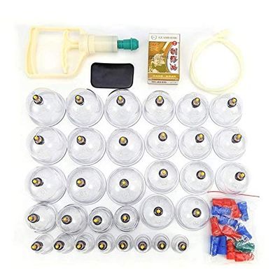 32 Cupping Vaccum Chinese Medical Hijama Therapy Magnetic Machine Suction Accupressure Machine