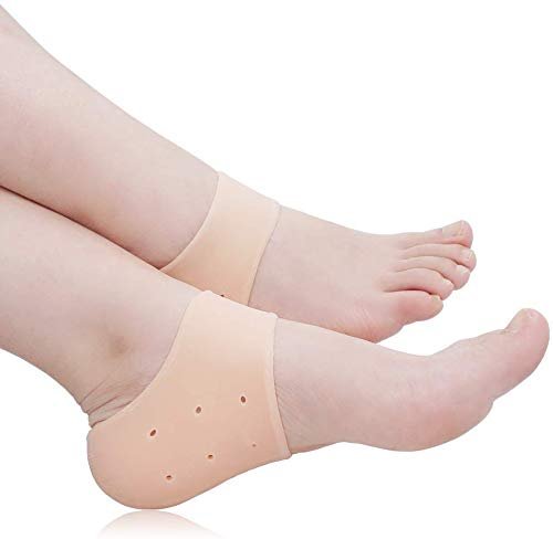 AheadStrong Heel Socks - Cushion For Heel Pain Relief, Anti Crack Silicone Socks For Women