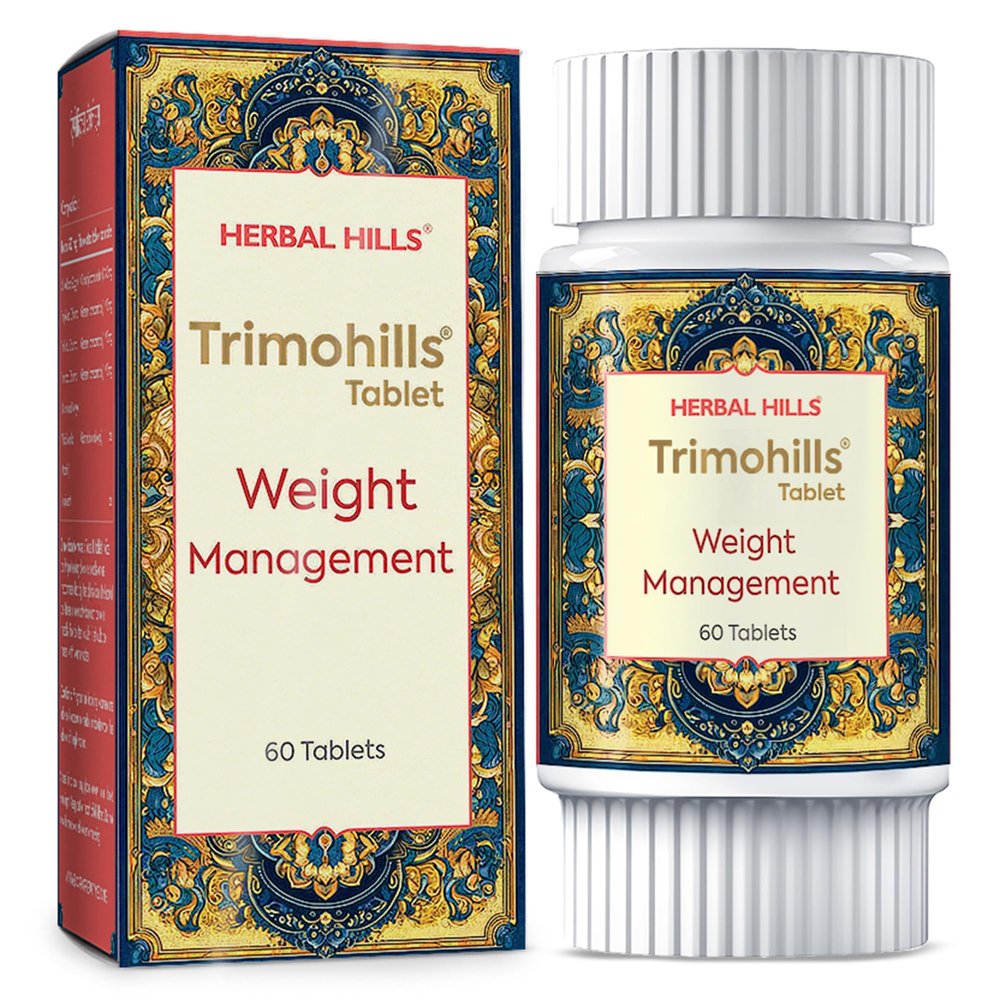 Herbal Hills Trimohills Tablet (60 Count Pack of 5)