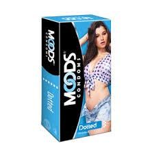 MOODS CONDOMS DOTTED 10S*4