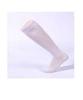Digital Shoppy Unisex Medical Compression Socks Pressure Varicose Veins Leg Relief Pain Knee High Stockings Socks 1Pair (White, L/XL) view 1