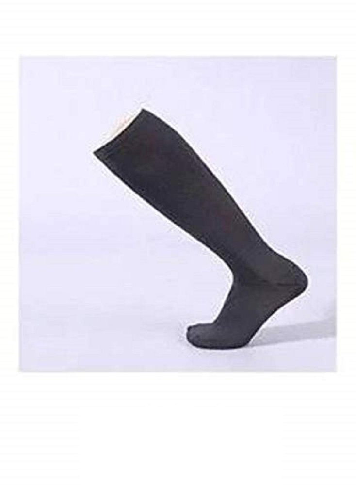 Digital Shoppy Unisex Medical Compression Socks Pressure Varicose Veins Leg Relief Pain Knee High Stockings Socks 1Pair (Grey, L/XL)