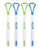 Garden Of Arts Tongue Cleaner Scrapers For Oral Care Tounge Scrapers Manual Brush Great For Adult Kids (Pack Of 2),Multicolour view 2
