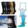 Digital Shoppy Unisex Medical Compression Socks Pressure Varicose Veins Leg Relief Pain Knee High Stockings Socks 1Pair (Brown, L/XL) view 4