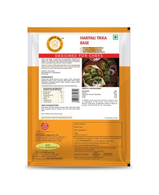 Chef's Art Hariyali Tikka Base, -500 gm