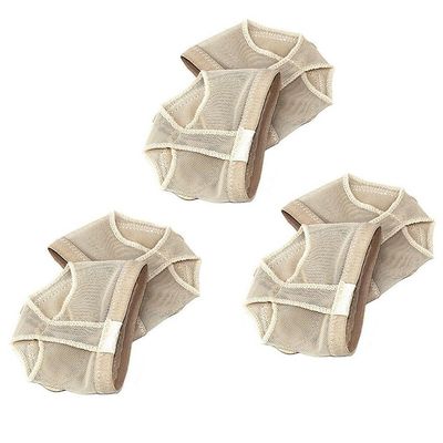 SUPVOX 3 Pair Ballet Belly Dance Forefoot Pads Foot Thongs Dance Paw