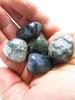 5 Piece Green Moss Agate Tumbled Stones (About 0.75-1 Inch) - Healing Stones, Metaphysical Healing, Chakra Stones for Wicca, Reiki, Healing, Metaphysical, Chakra, Positive Energy or Gift view 2