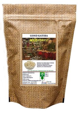 Wild Forest Gond katira (Astragalus Gummifer)400 Gm