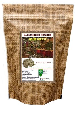 WILD FOREST KAUNCH SEEDS POWDER (Mucuna Pruriens)900 GM