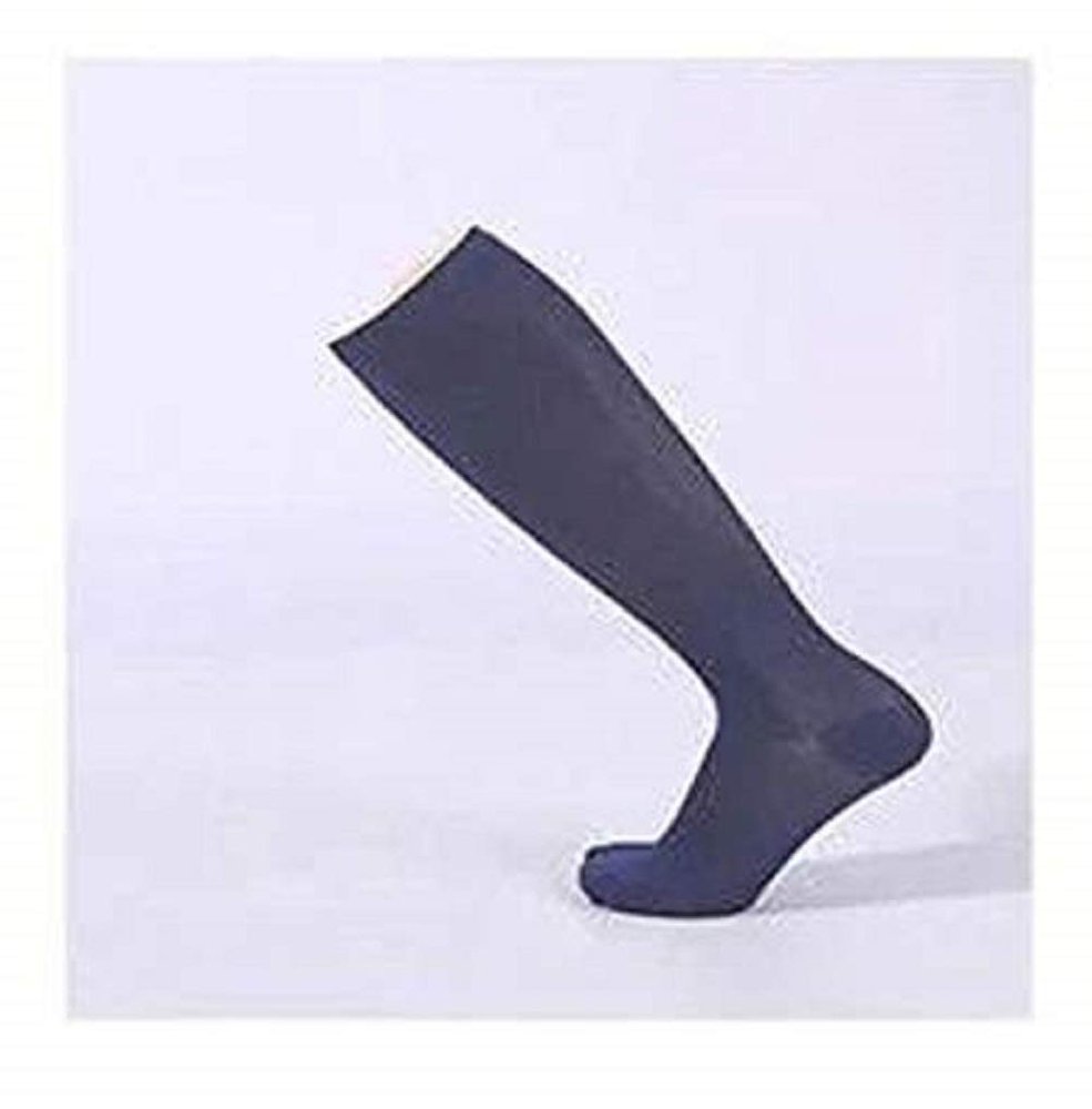 Digital Shoppy Unisex Medical Compression Socks Pressure Varicose Veins Leg Relief Pain Knee High Stockings Socks 1Pair (Blue, L/XL)