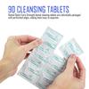 Dental Check 90 Retainer & Denture Cleaning Tablets | 4 Month Supply | Remove Bad Odors, Plaque, Stains from Dentures, Night Guards, Mouth Guards & Removable Appliances | Plastic Dental Bath Included! view 2