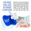 Dental Check 90 Retainer & Denture Cleaning Tablets | 4 Month Supply | Remove Bad Odors, Plaque, Stains from Dentures, Night Guards, Mouth Guards & Removable Appliances | Plastic Dental Bath Included! view 4
