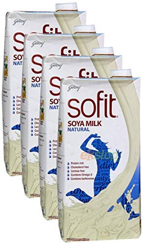 Sofit Natural SOYA Milk, 200ml (Pack of 4) Promo Pack