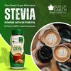 Bliss of Earth Stevia Powder, Organic Sugar Free Zero Calorie Sweetener Diabetic and Keto Friendly 99.8% Purity Vegetarian Gluten Free Quick Dissolve (200 gm (Pack of 3)) view 3