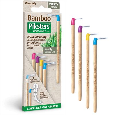 Bamboo Pikster Right Angle Variety 4 Pack