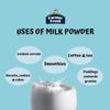 Farmer Fresh All-Natural Skimmed Milk Powder - Pack of 2, 1kg Each - Perfect for Tea & Coffee - 100% Pure, Non-Fat Dry Milk view 3
