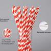 Amit Marketing Paper Straws I Biodegradable, Disposable, & Eco-Friendly I Pipe for Juices, Shakes, Smoothies, Party Supplies Decorations I 7.75Inch Long, Random Color (6 mm - 100 Pcs, 8 mm - 100 Pcs, 10 mm - 100 Pcs) view 2