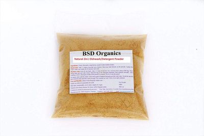BSD Organics CleanY 2in1 Natural Herbal Washing powder for Dish wash & Cloth Wash - 500 Grams