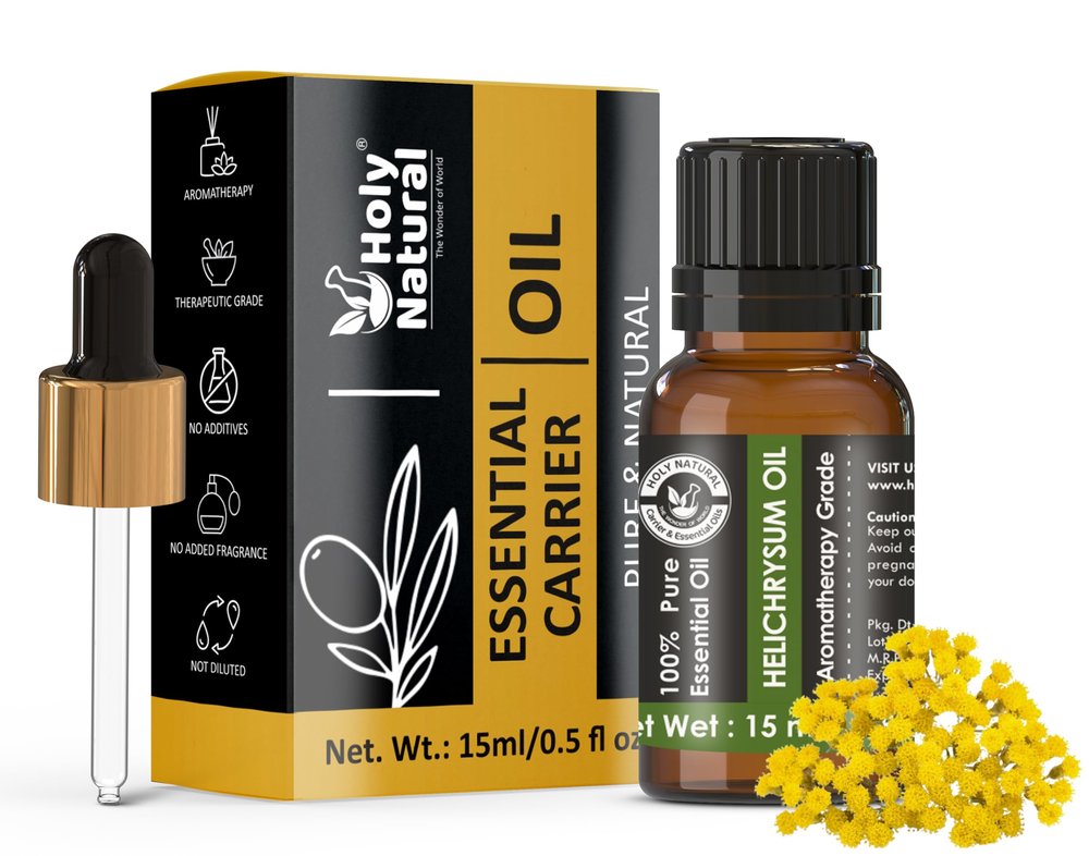 Holy Natural Helichrysum Essential Oil - 15 ML