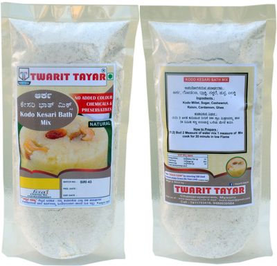 Twarit Tayar Kodo Millet Kesari Bath Mix, 250g